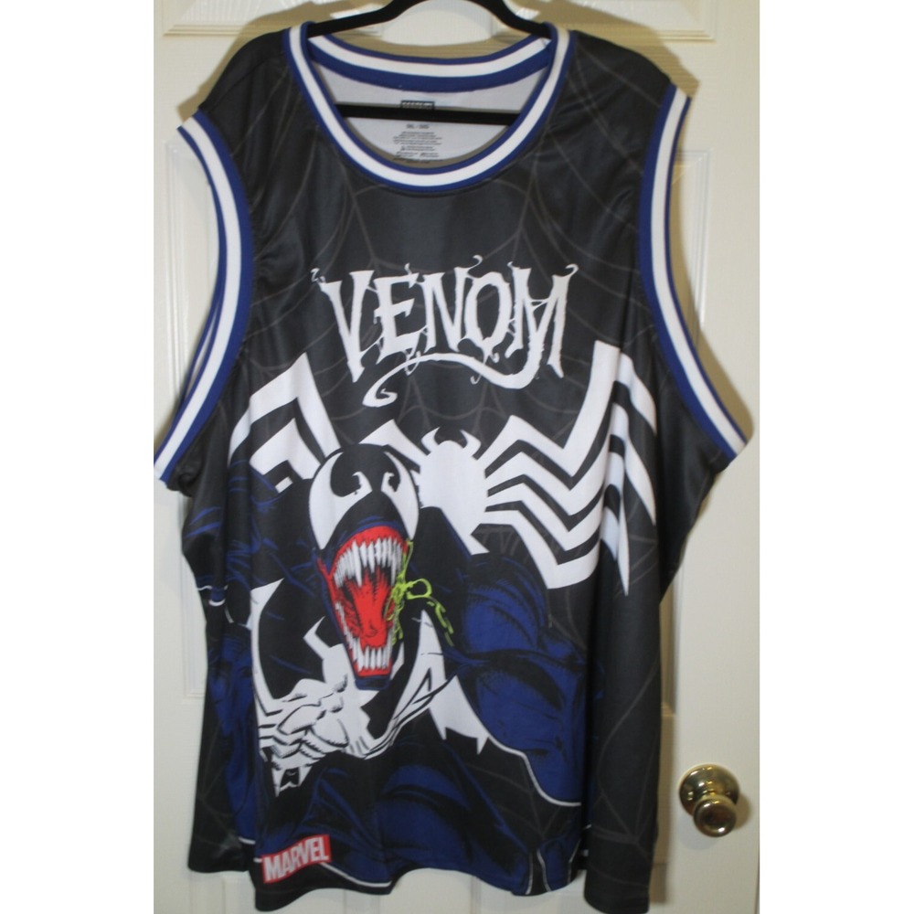NEW Marvel Venom Lethal Protector Double Sided Jersey 5XL NWOT
